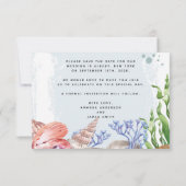 水彩沿岸結婚部 セーブザデート (裏面)