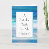 水彩波カード カード (正面)