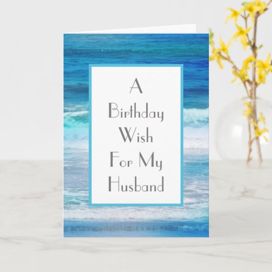 水彩波カード カード (黄色い花)