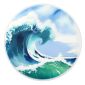 水彩波 セラミックノブ (正面)