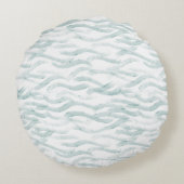 水彩波 ラウンドクッション (裏面)