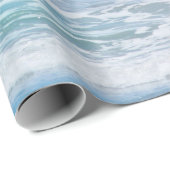水彩波 ラッピングペーパー (ロールコーナー)