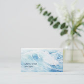 水彩波 名刺 (スタンド正面)