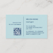 水彩波 名刺 (裏面)