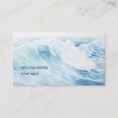 水彩波 名刺 (正面)