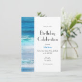 水彩波 招待状 (スタンド正面)