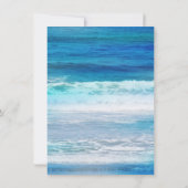 水彩波 招待状 (裏面)