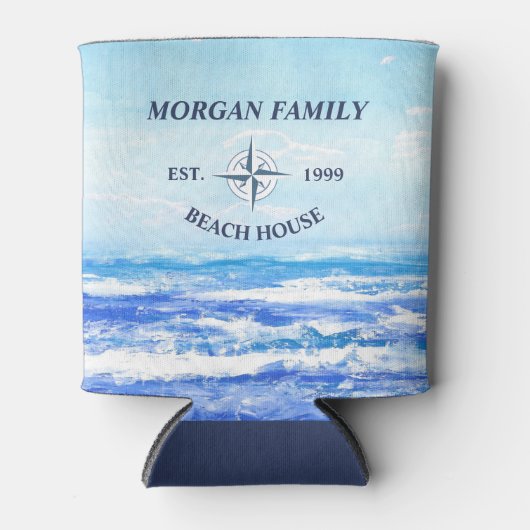 水彩波 缶クーラー (正面)