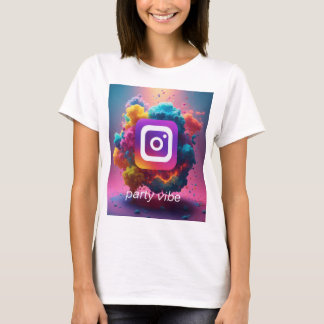 水彩洗お洒落浄Tシャツ（Instagram付） –  Tシャツ