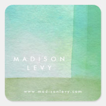 水彩洗浄デザイナー名前をカスタムする印刷