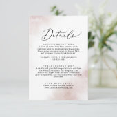 水彩洗浄 |赤面詳細エンクロージャカード エンクロージャーカード (スタンド正面)