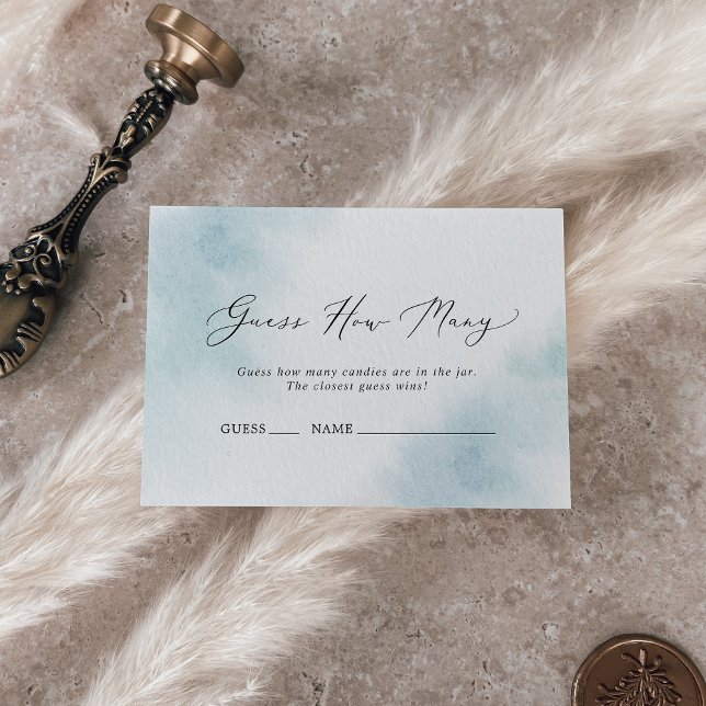 水彩洗浄 | Blue Guessキャンディゲームの数 (クリエイターアップロード済み)