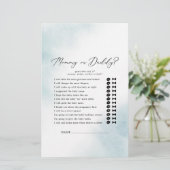 水彩洗浄 | Blue MommyまたはDaddy Game (スタンド正面)