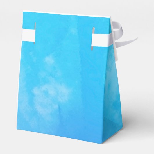 水彩洗花感謝していお結婚式の引き出物 フェイバーボックス (裏面サイド)