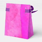 水彩洗花感謝していお結婚式の引き出物 フェイバーボックス (裏面サイド)