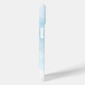 水彩海ウミガメ名前をカスタムする Case-Mate iPhoneケース (裏面 / 右)