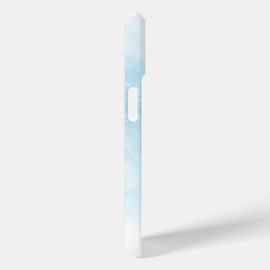 水彩海ウミガメ名前をカスタムする Case-Mate iPhoneケース (裏面 / 右)