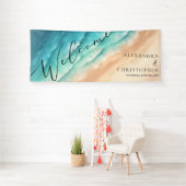 水彩海シーブルーウォーター 横断幕 (インサイチュ)