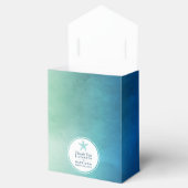 水彩海ヒトデビーチ結婚式 フェイバーボックス (オープン)