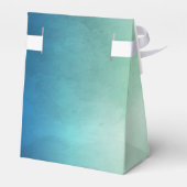 水彩海ヒトデビーチ結婚式 フェイバーボックス (裏面サイド)