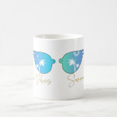 水彩海ビベス コーヒーマグカップ (中央)