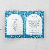 水彩海ビーチ結婚式令 プログラム (内部)