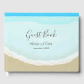 水彩海ビーチ結婚式 ゲストブック (正面)