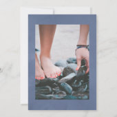 水彩海ライフ航海のお祝い 招待状 (裏面)