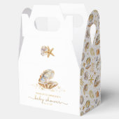 水彩海リトルパールベビーシャワー フェイバーボックス (オープン)