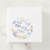 水彩海動物ポップ・アートの – それ！彼女がポップ フェイバータグ (インサイチュ)