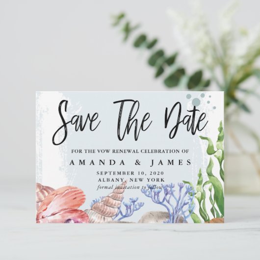 水彩海岸誓約更新祝賀 セーブザデート (スタンド正面)
