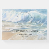 水彩海波記念葬祭写真 ゲストブック (正面)