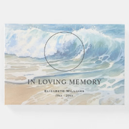 水彩海波記念葬祭写真 ゲストブック