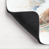 水彩海波 マウスパッド (コーナー)