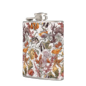 水彩海洋生活パターン2 フラスク (左)