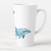 水彩海洋生物 カフェラテマグ (右)
