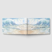 水彩海海波葬儀 ゲストブック (全面)