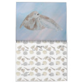 水彩海海洋哺乳類 カレンダー (1月 2026)