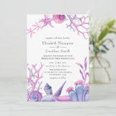 水彩海結婚ライフ 招待状 (スタンド正面)