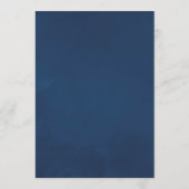 水彩海藻ビーチをテーマにしたブライダルアドバイス アドバイスカード (裏面)