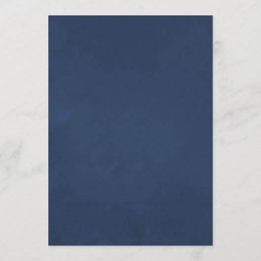 水彩海藻ビーチをテーマにしたブライダルアドバイス アドバイスカード (裏面)