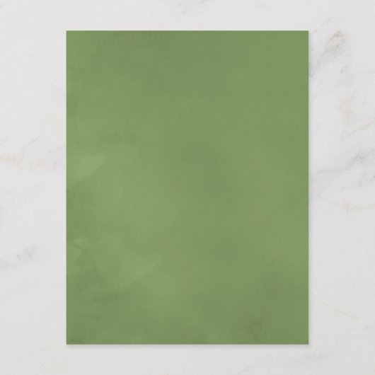 水彩海藻航海ののゲ結婚スト詳細 エンクロージャーカード (裏面)