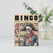 水彩海賊オンビンゴカードヴィンテージ ポストカード (スタンド正面)