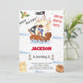 水彩海賊招待状 招待状 (スタンド正面)