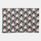 水彩海賊自画像 キッチンタオル (横)