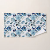 水彩海軍植物学 バスタオルセット (ハンドタオル)