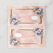 水彩海軍&赤面結婚ズ プレイスカード (外部開封)