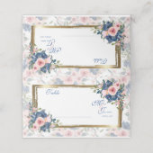 水彩海軍&赤面結婚ズ プレイスカード (外部開封)