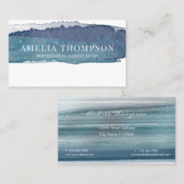 水彩海 |ネイビーブルー 名刺