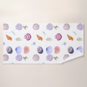 水彩混成シカラフルェル バスタオル (バスタオル)